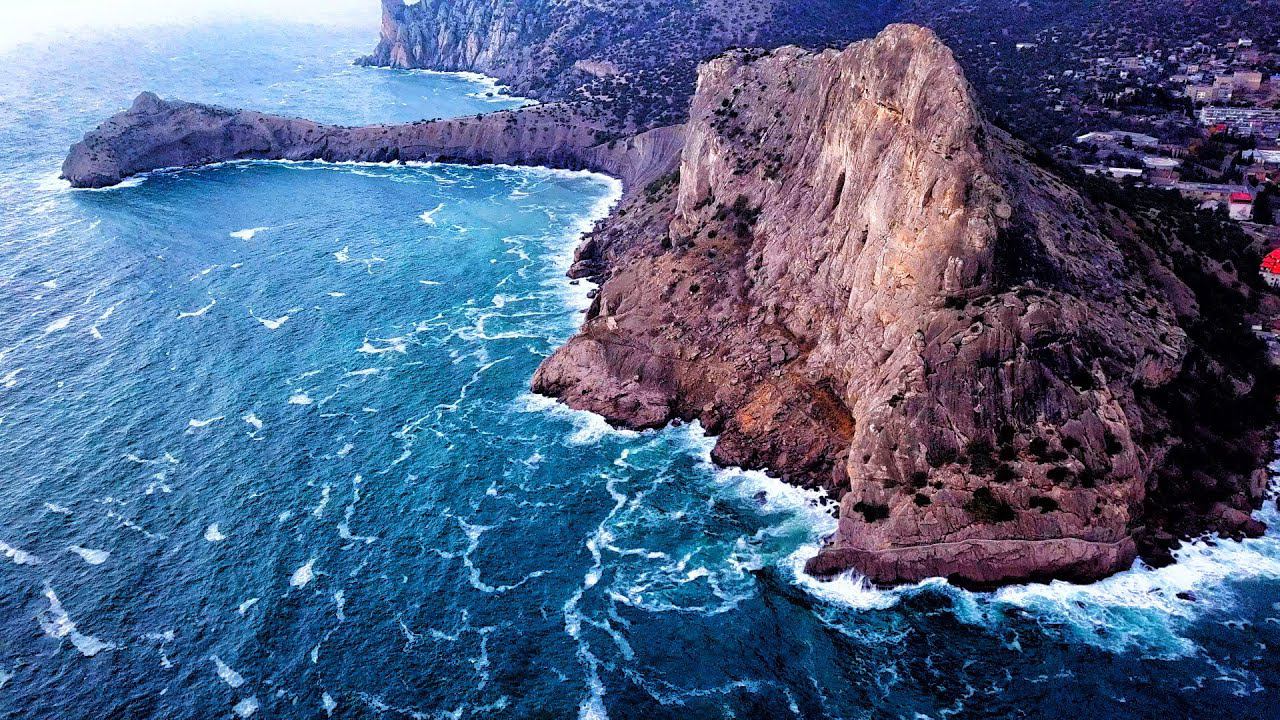 ШТОРМ в Крыму смывает ГОРЫ. Что происходит с ПОГОДОЙ. Показываю ВСЮ ПРАВДУ. смотреть онлайн