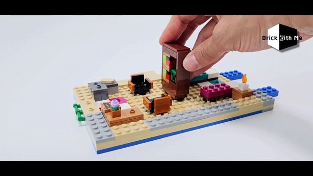 LEGO Minecraft 21188 The Llama Village speedbuild BrickwthMe смотреть онлайн