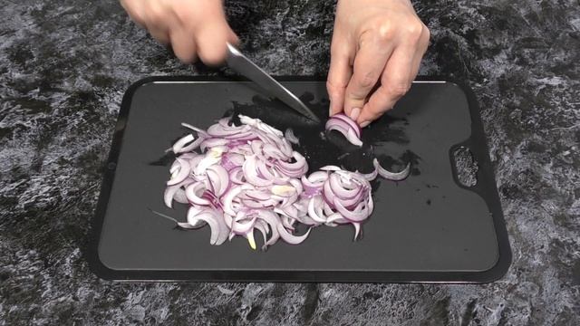 САЛАТ ИЗ КРАСНОКОЧАННОЙ КАПУСТЫ!!! За 5 минут смотреть онлайн