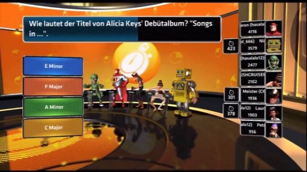 BUZZ Music Quiz online gameplay 2011