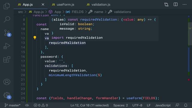 Validation - Controlled Form смотреть онлайн