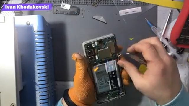Как заменить стекло на Samsung Galaxy S20FE/glass Replacement