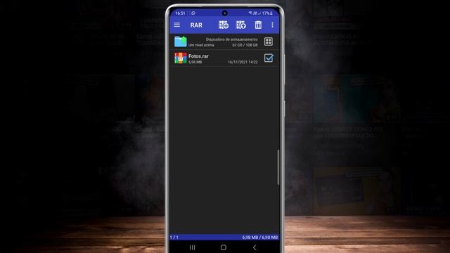 Como DESCOMPACTAR ARQUIVOS RAR ou ZIP pelo CELULAR! смотреть онлайн