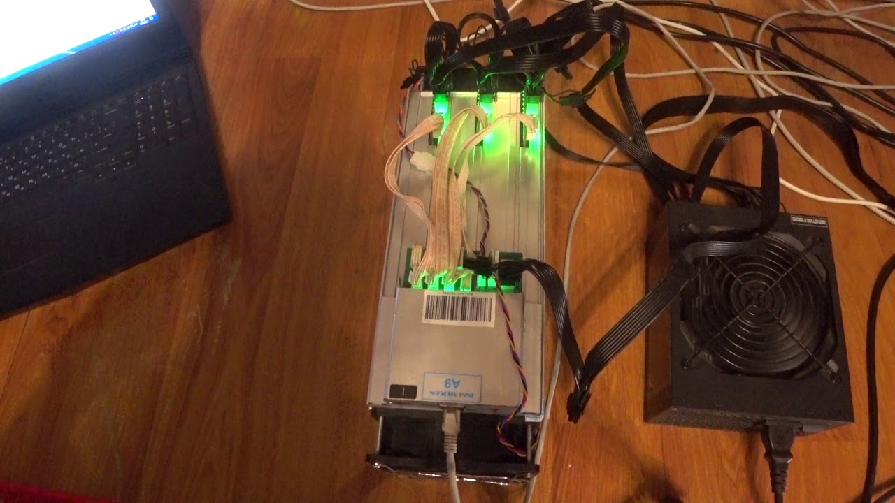 Обзор и тест в домашних условиях асика Innosilicon A9 (50k-sol). Очень тихий