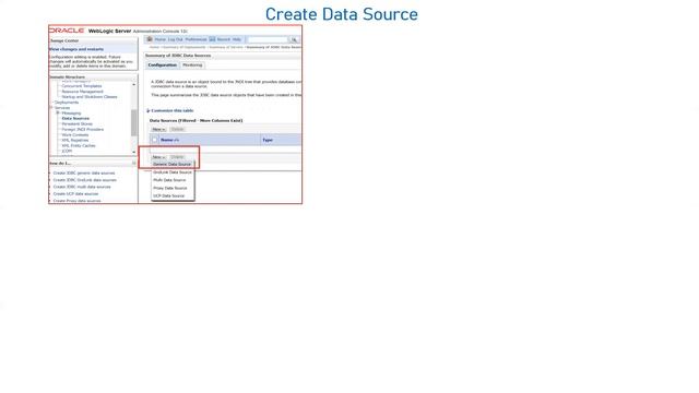 Weblogic Data Source: Connection Pool, War file and Code, Data Retrieval Data Form Database смотреть онлайн