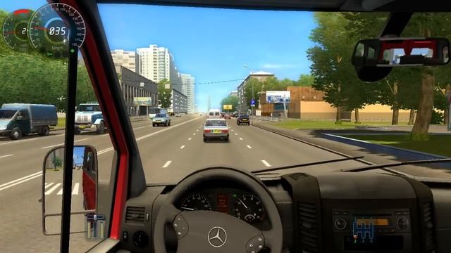 City Car Driving Mercedes-Benz Sprinter 324 HD смотреть онлайн
