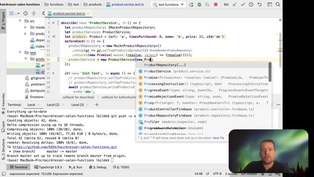 Firebase Functions 2020 | Live Part 7b of 7 | Jest and Mock ts overview смотреть онлайн