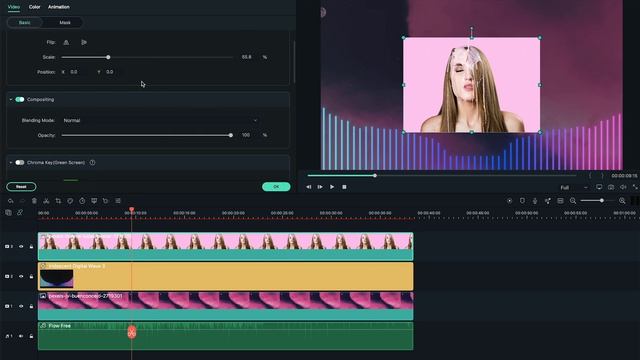 How to Make Audio Visualizer in Filmora 【EASY】 смотреть онлайн