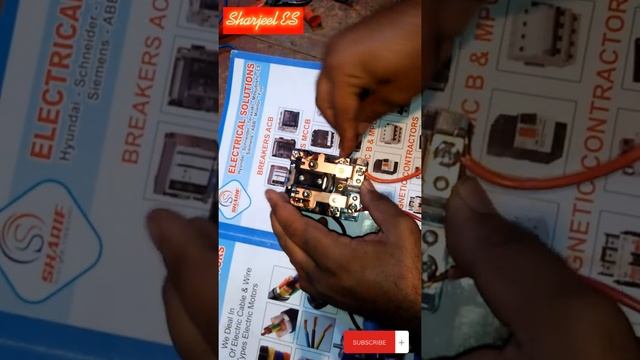 how to install single pahse automatic relay connection 220 volt 120 A ⚡Sharjeel Electric смотреть онлайн