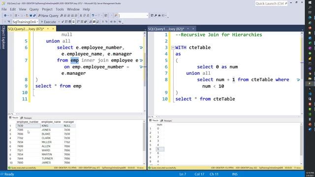 SQL Recursion with CTE Part 1 | Quick Tips Ep59 смотреть онлайн