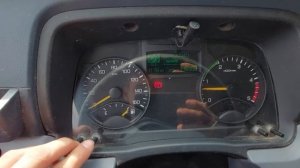 Mitsubishi Fuso Canter Instrument Display Tutorial - Dashboard