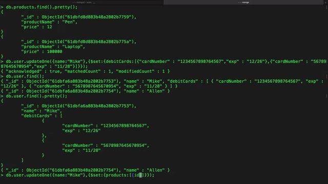 One to many relationship in MongoDB | Embedded document and document reference | Deep Dive | Hindi смотреть онлайн