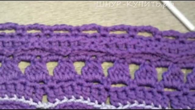 Вяжем вместе: Квадратный ковер из полиэфирного шнура, связанный крючком. Часть 3 смотреть онлайн
