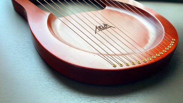 Comparing 16 String LYRE HARPS. Which is BEST? | Solid Body? Hollow? Deer? Sound Hole? (Aklot Lyres смотреть онлайн