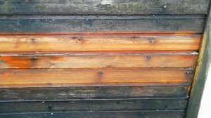 Очиститель дерева бань, домов, срубов от черноты, нагара.