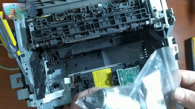 On the Printer Canon MF4410 problem with DC 24v main motor. How to replace main motor canon printer смотреть онлайн