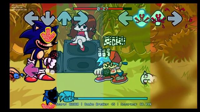 sonic.exe fnf (можно сказать недо обзор на персонажей) смотреть онлайн