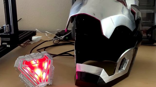 War Machine Infinity War Automated Helmet смотреть онлайн