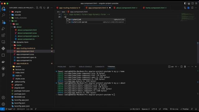 Routing in Angular | Router outlet | Router Link | Routes смотреть онлайн