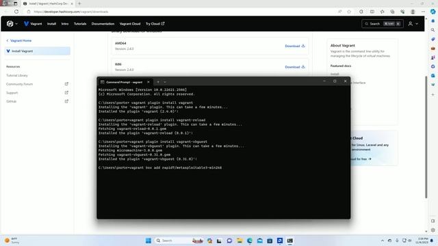 Implementing Metasploitable 3 using Vagrant Windows version part 1 смотреть онлайн