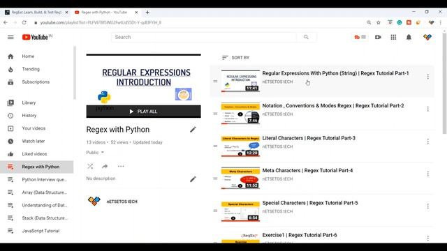 Exercise 3 | Regex Tutorial Part-14 смотреть онлайн