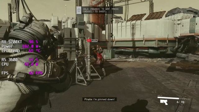 Starfield Update 1.8.83 FSR RX5700XT смотреть онлайн