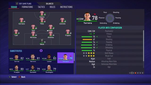 *UPDATE 2.0* FIFA 21 - BEST ATLETICO MADRID Formation, Tactics and Instructions смотреть онлайн
