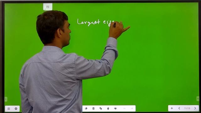 Power Method to Find Numerically Smallest Eigen Value and Eigen Vector of Matrix||Stepwise Procedur смотреть онлайн