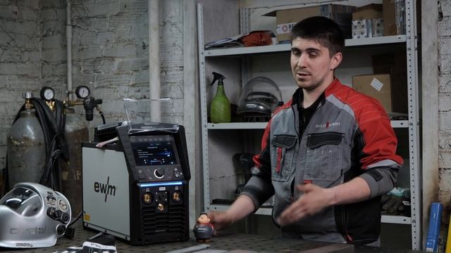 Обзор EWM Tetrix XQ 230 AC/DC - настройки аппарата, параметры, варим алюминий и нержавейку смотреть онлайн