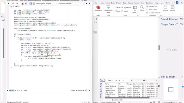 Linking Data to Visio Shapes смотреть онлайн
