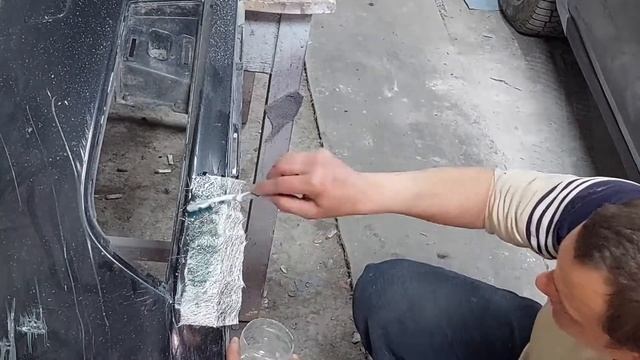 Восстановление бампера. смотреть онлайн