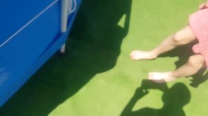 Готовим бассейн для купания.Добавляем перекись водорода 37%