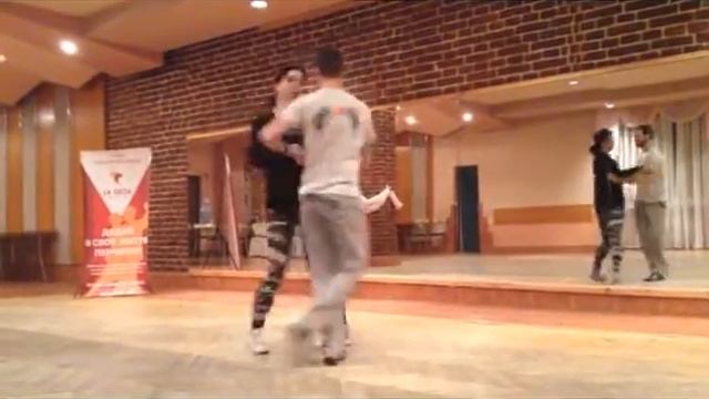 Cuban salsa (salsa casino) intermediate - basic "Knots" combinations смотреть онлайн