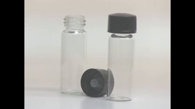 1 Dram (1/8 oz) Clear Glass Vials with Black Phenolic Cone-Lined Caps смотреть онлайн