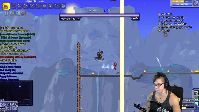 N Mod RPG Terraria 1.3 (Expert) Part 29!: SO MANY MARTIANS! смотреть онлайн