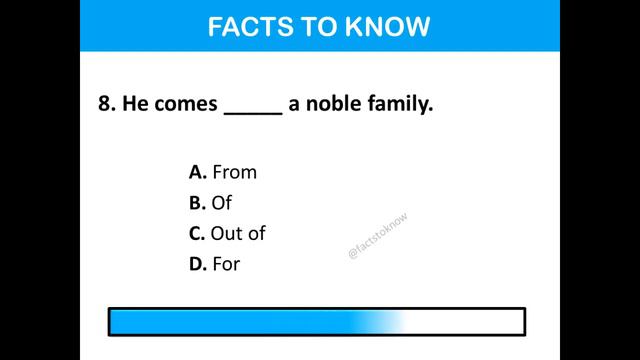 PREPOSITIONS - IV | Test Your English Grammar | Grammar Test - 7 | Daily Grammar Practice test смотреть онлайн