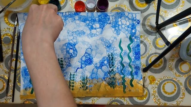 Рисование мыльными пузырями смотреть онлайн