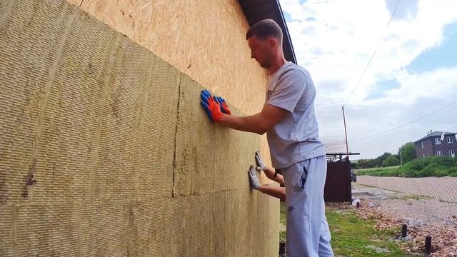 Отделка фасада сип дома по минеральной вате смотреть онлайн