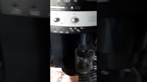 Приготовление молотого кофе Delonghi