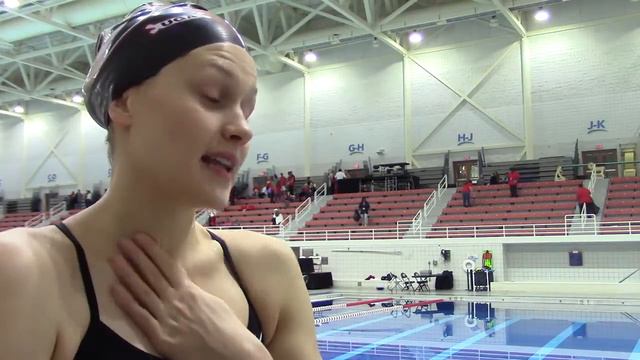 Olivia Smoliga talks Texas loss смотреть онлайн