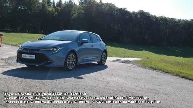 Toyota Corolla 1.8 Hybrid Team Deutschland bei Künzelsau und Öhringen смотреть онлайн