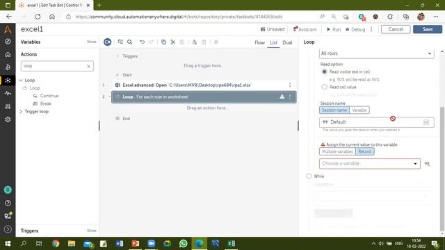 04 Automation Anywhere Excel Automation смотреть онлайн