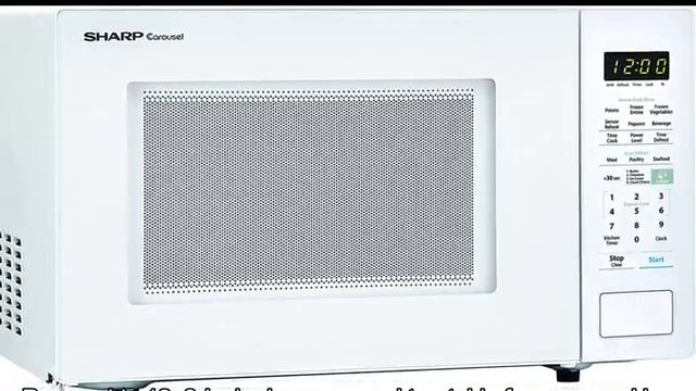 SHARP White Carousel 1.4 Cu. Ft. 1000W Countertop Microwave Oven (ISTA 6 Packaging) смотреть онлайн