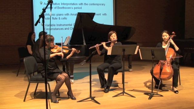 Beethoven Symphony No.2 for piano quartet arr. by Hummel смотреть онлайн