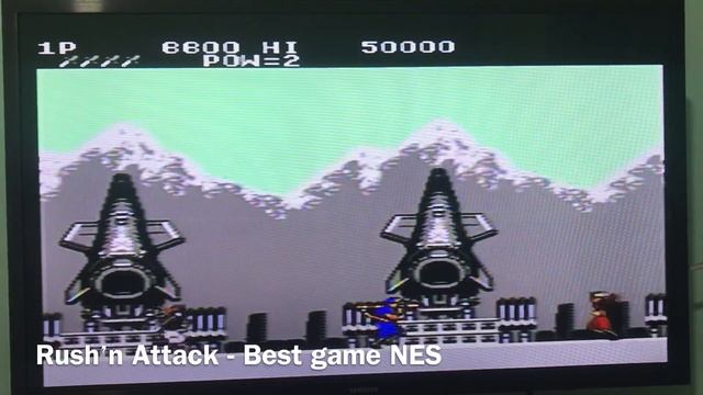 Rush’n Attack - Best game NES смотреть онлайн
