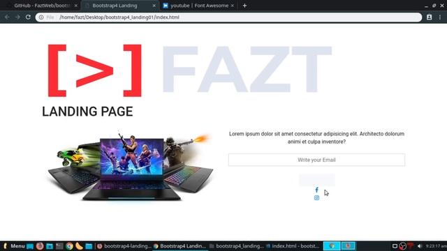 Bootstrap4, Ejemplo Práctico 1 смотреть онлайн