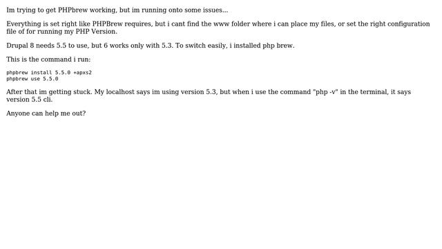 phpbrew install php version смотреть онлайн