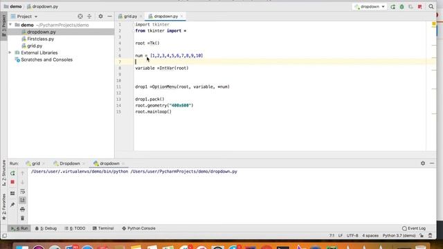 Dropdown Menus With TKinter - Python Tkinter GUI Tutorial | in Hindi смотреть онлайн
