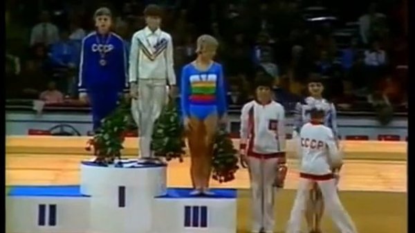 Elena Mukhina - Victory !