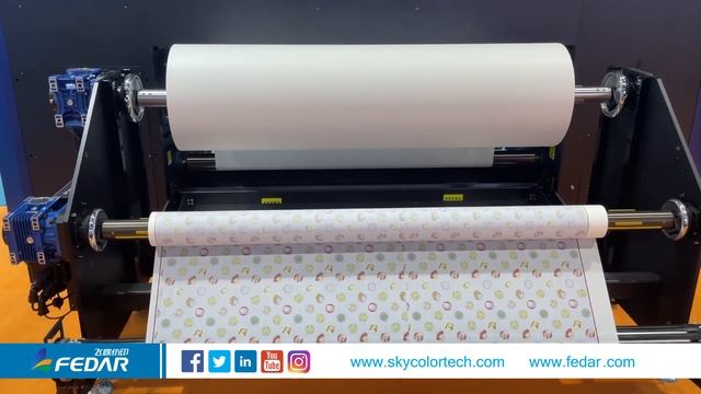 Fedar 24 heads I3200 Sublimation Printer for Indistrial Task смотреть онлайн